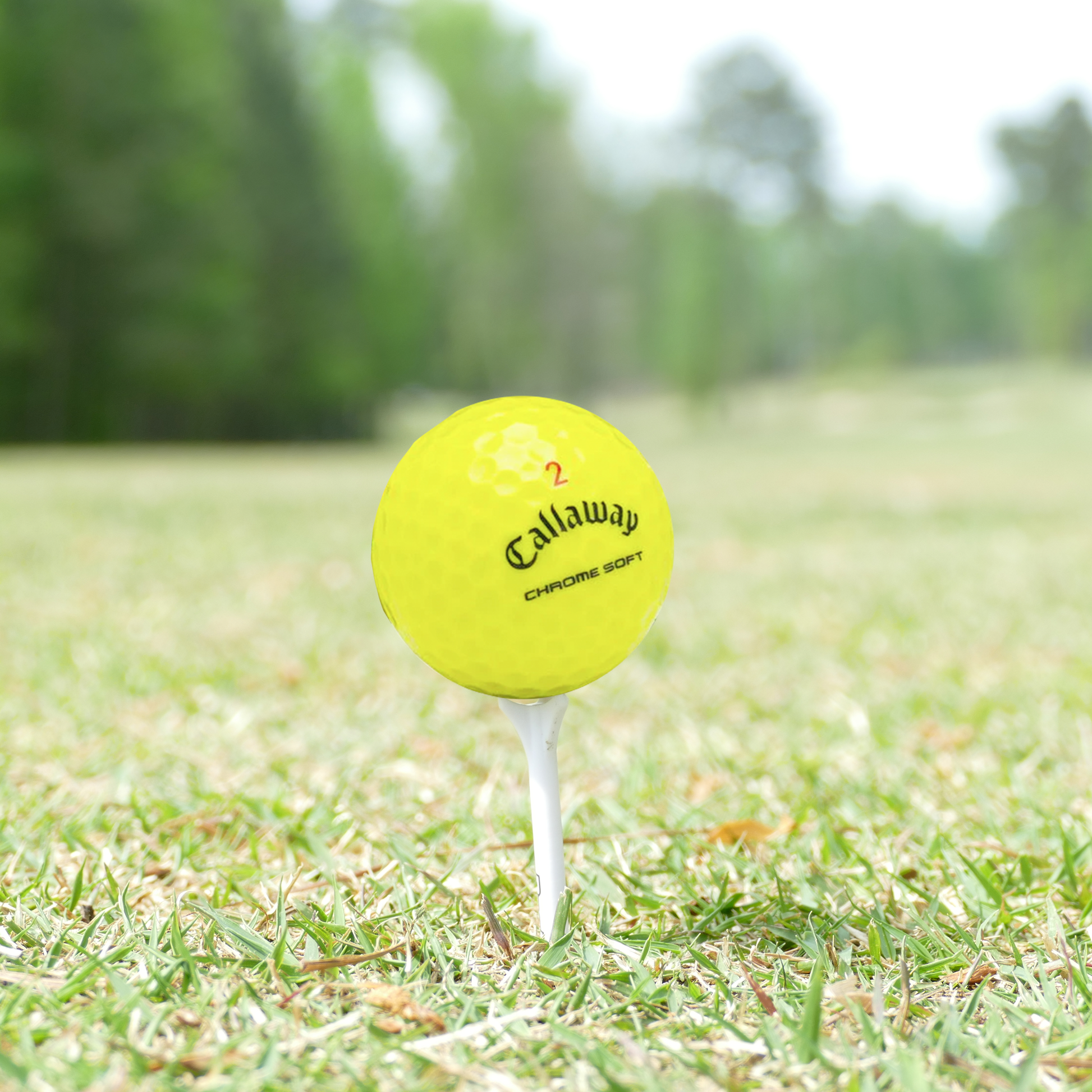 Callaway Chrome Soft Triple Track Yellow - practice golf balls by Callaway