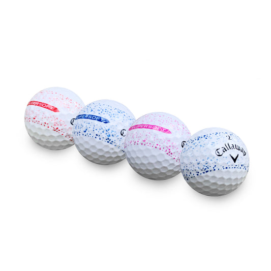 Used Callaway Supersoft Fade Golf Balls - 1 Dozen