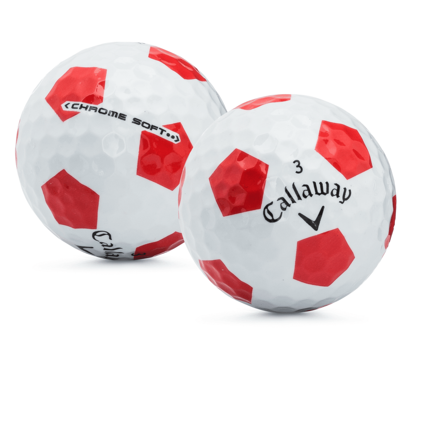 Used Callaway Chromesoft Truvis Mix Golf Balls - 1 Dozen
