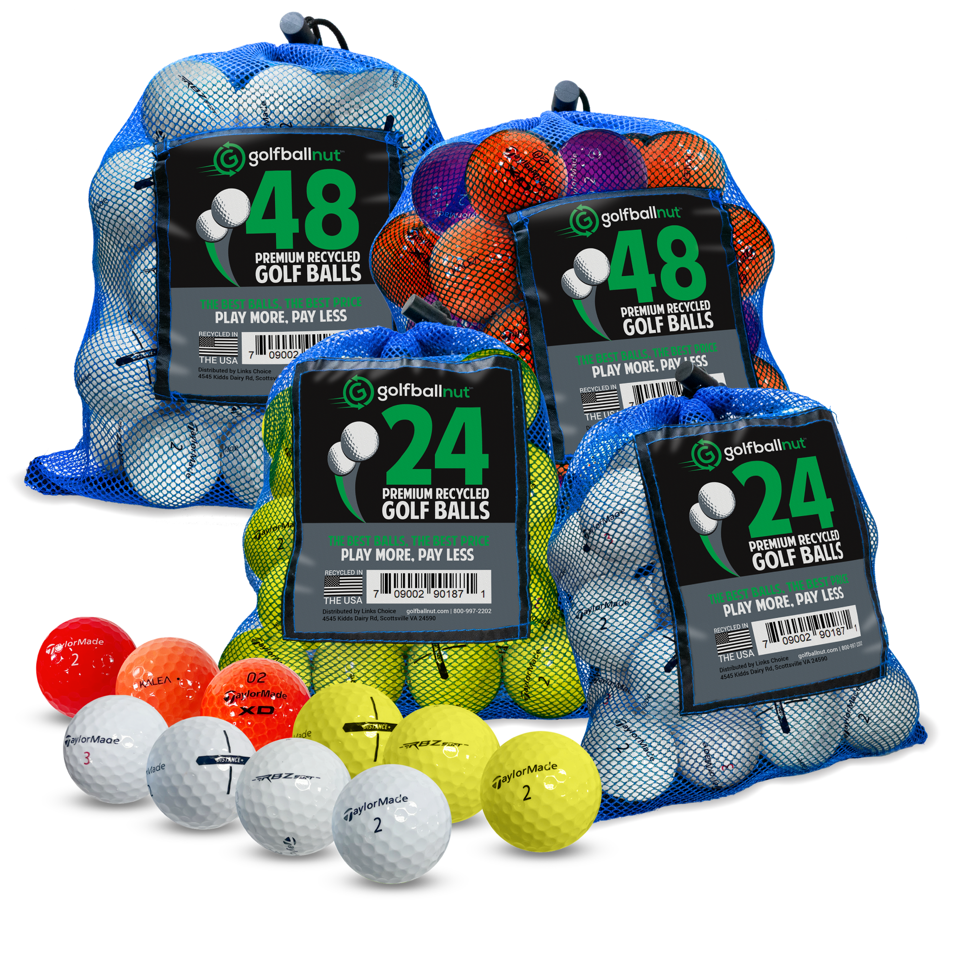 Taylormade Mix Golf Balls - cheap golf balls by Taylormade