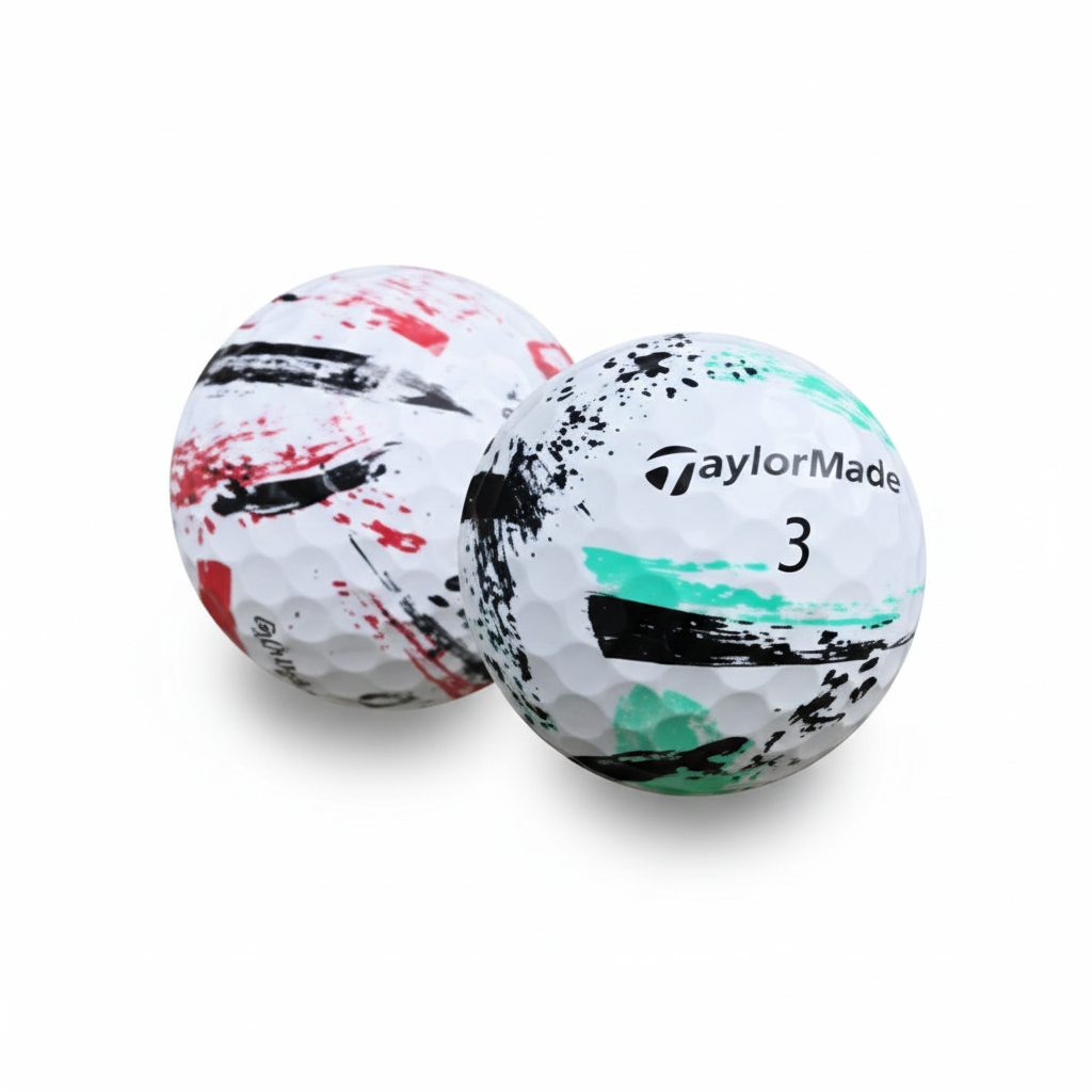 Used TaylorMade Speedsoft Ink Golf Balls - 1 Dozen