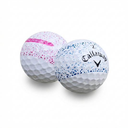 Used Callaway Supersoft Fade Golf Balls - 1 Dozen