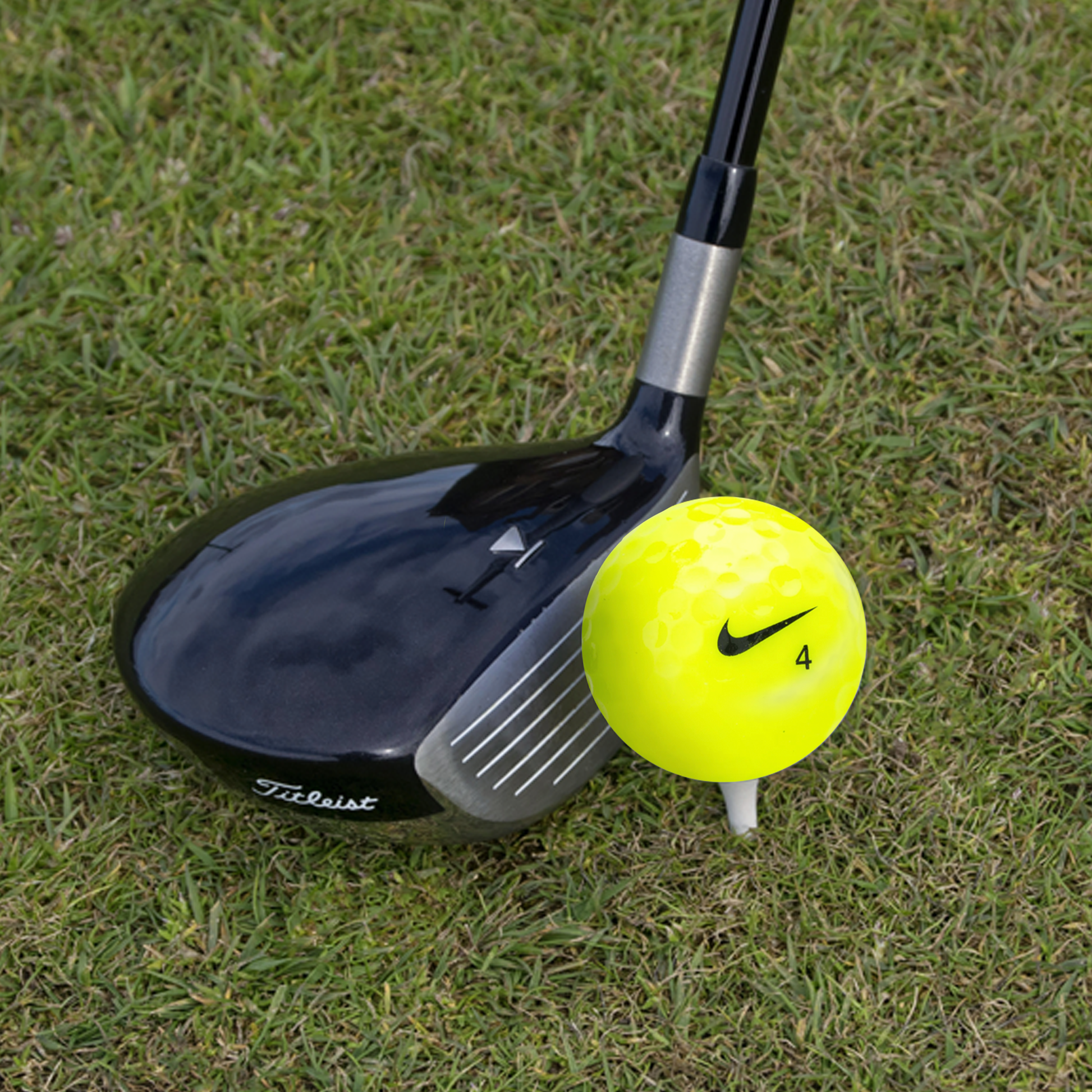 Nike PD Long Yellow Golf Balls - bulk golf balls by Nike