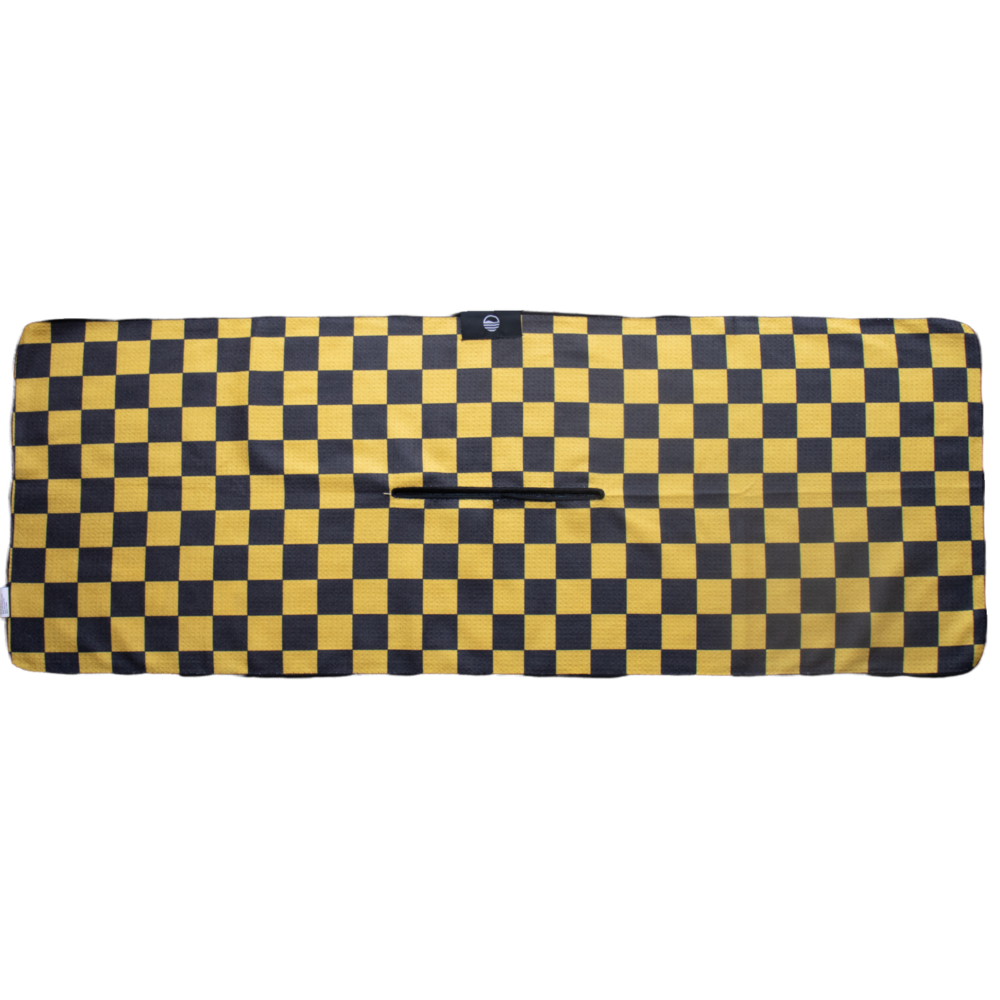 Tailgate Golf Towel | Black & Yellow x4
