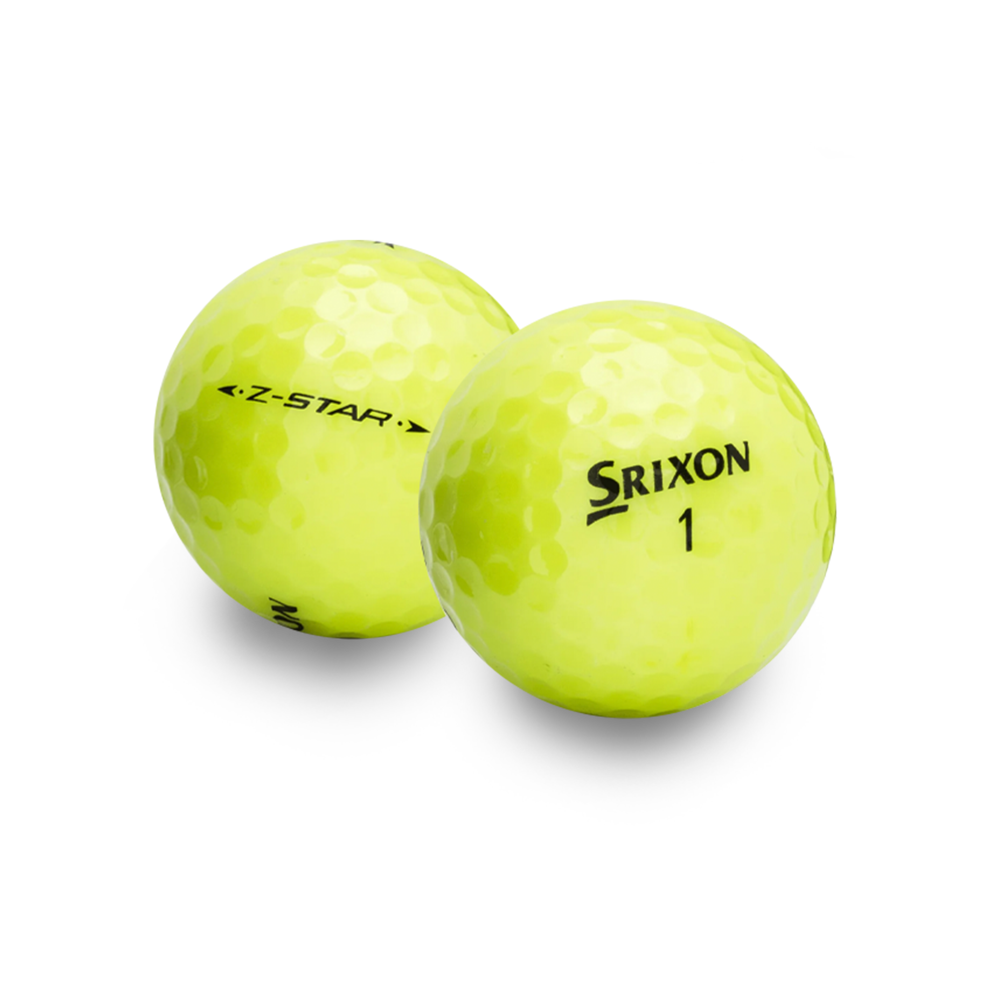 Used Srixon Z-Star Mix Yellow Golf Balls - 1 Dozen – GolfBallNut