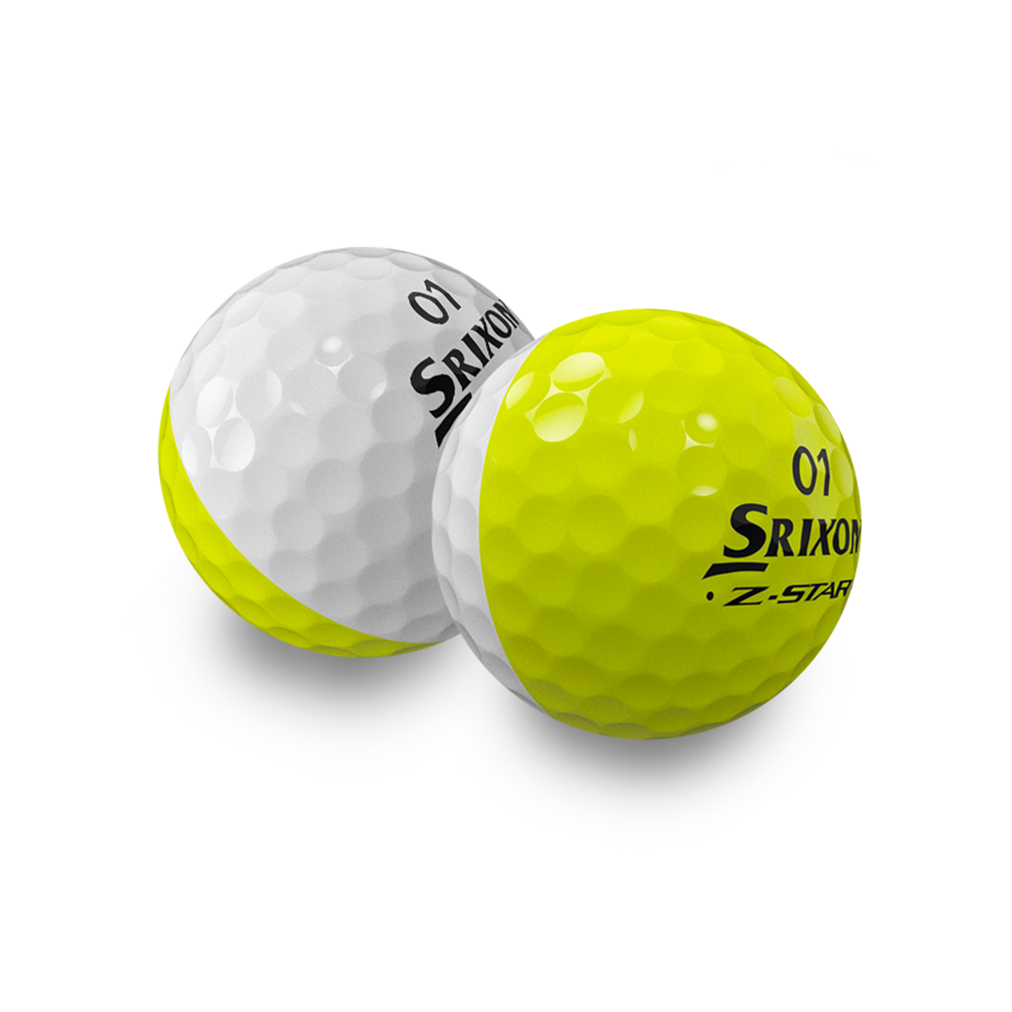 Used Srixon Z-Star Divide Golf Balls - 1 Dozen