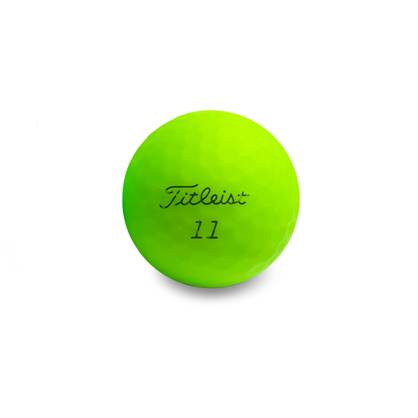 Used Titleist Velocity Matte Green Golf Balls - 1 Dozen