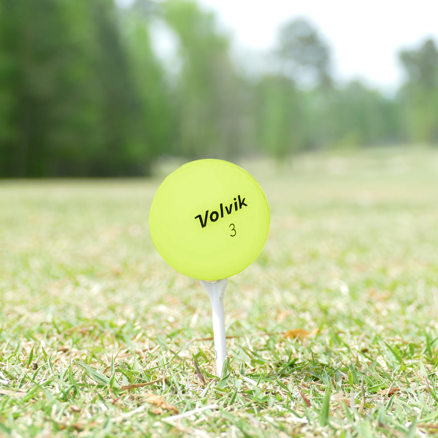 Used Volvik Vivid Green Golf Balls - 1 Dozen