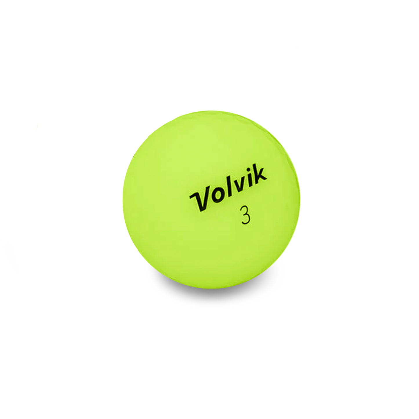 Used Volvik Vivid Green Golf Balls - 1 Dozen