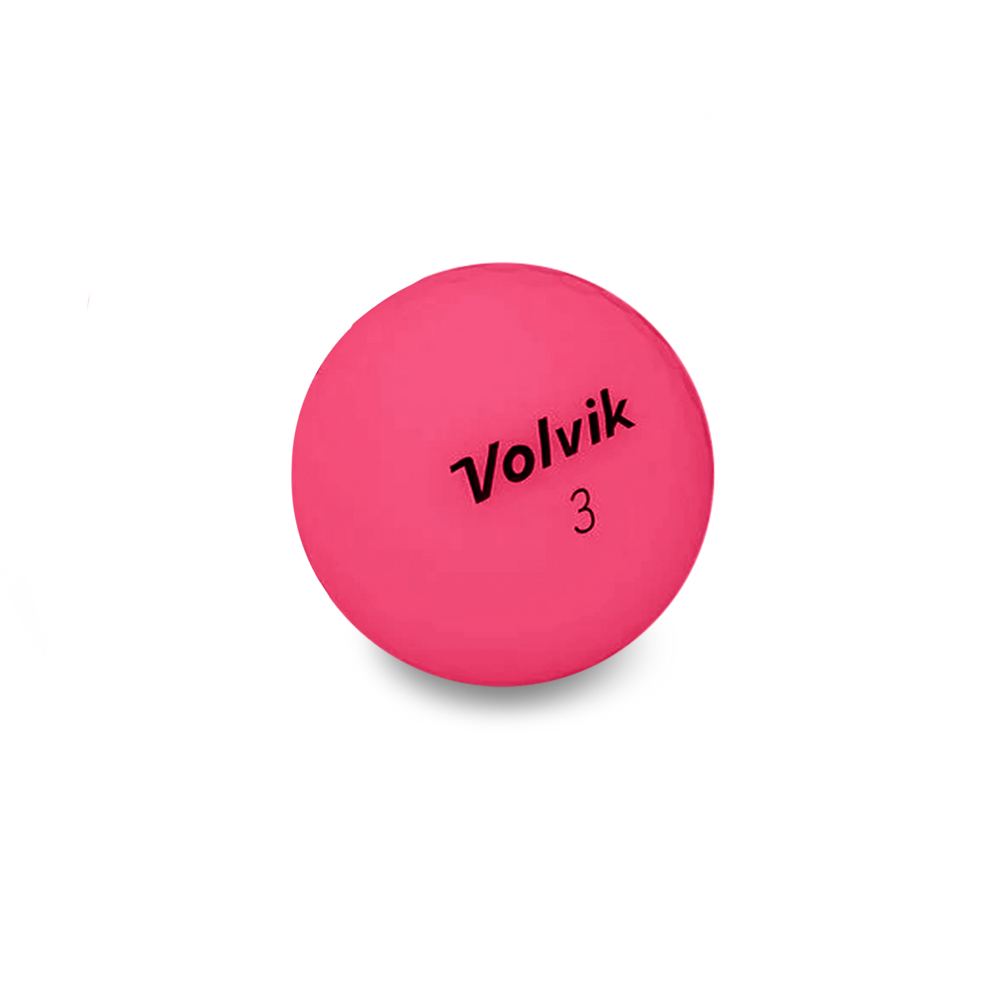 Used Volvik Vivid Pink Golf Balls - 1 Dozen