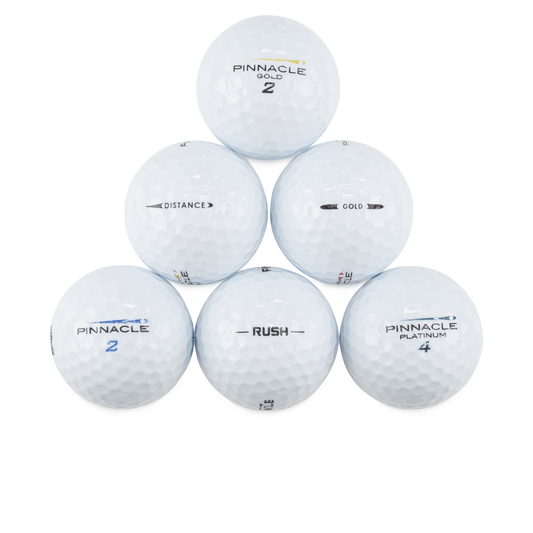 Used Pinnacle Mix Golf Balls - 1 Dozen