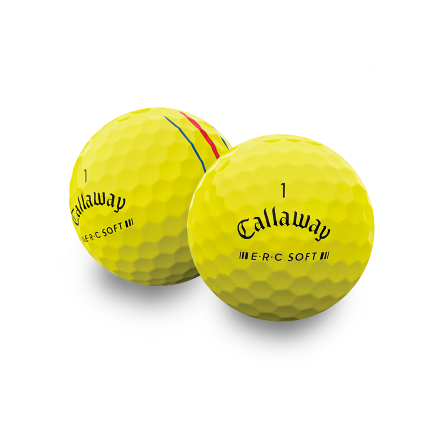 Select Your Color - Used Callaway ERC Soft Triple Track Golf Balls 1 Dozen - Multiple Color Choices Available