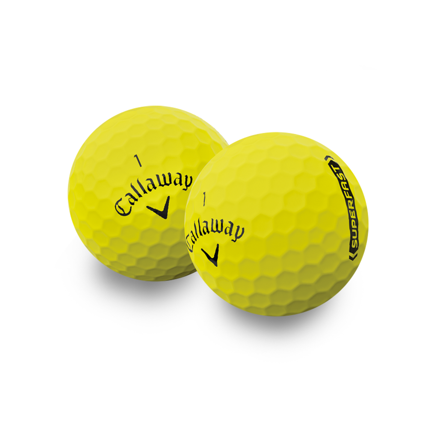 Used Callaway Super Fast Golf Balls - 1 Dozen