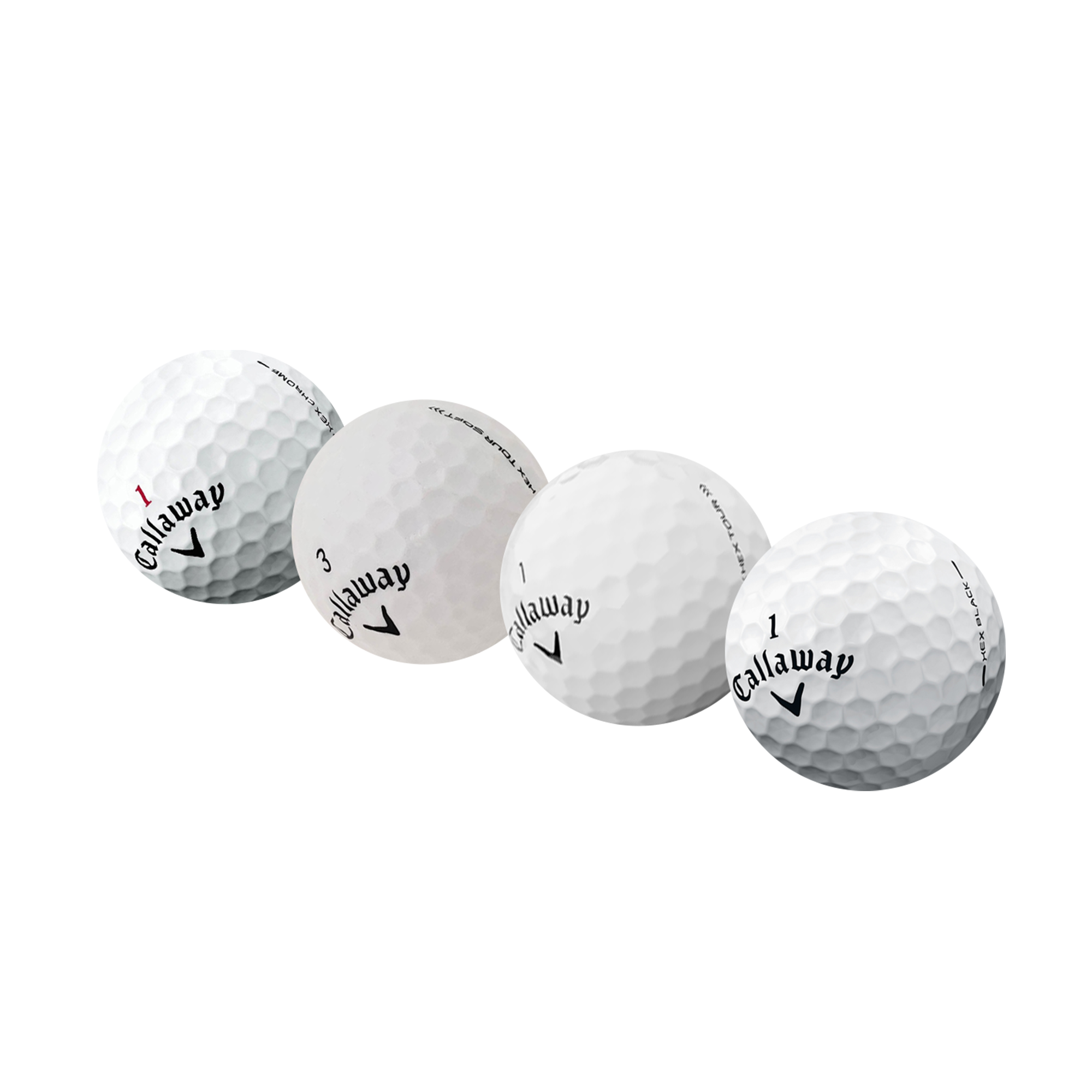 Golf Ball Nut Used Callaway Tour Mix Golf Balls 1 Dozen GolfBallNut