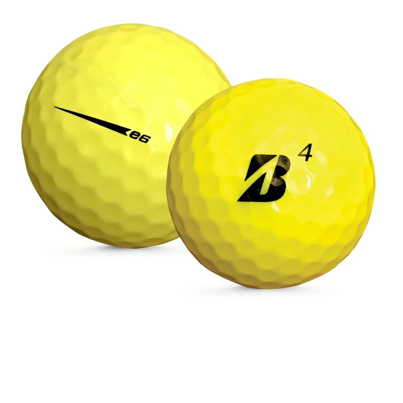 Used Bridgestone e6 Yellow - 1 Dozen