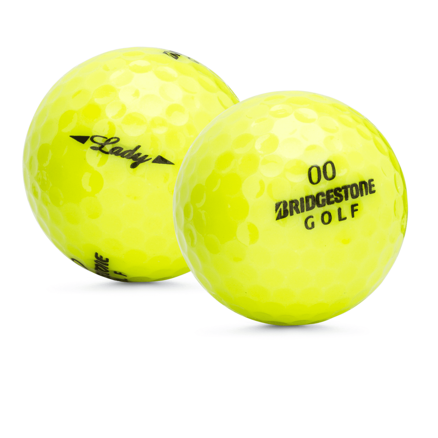 Used Bridgestone Lady Precept Yellow - 1 Dozen