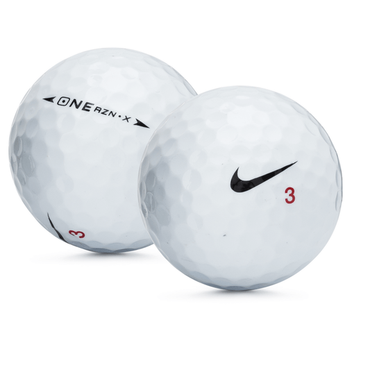 Used Nike RZNX White Golf Balls - 1 Dozen