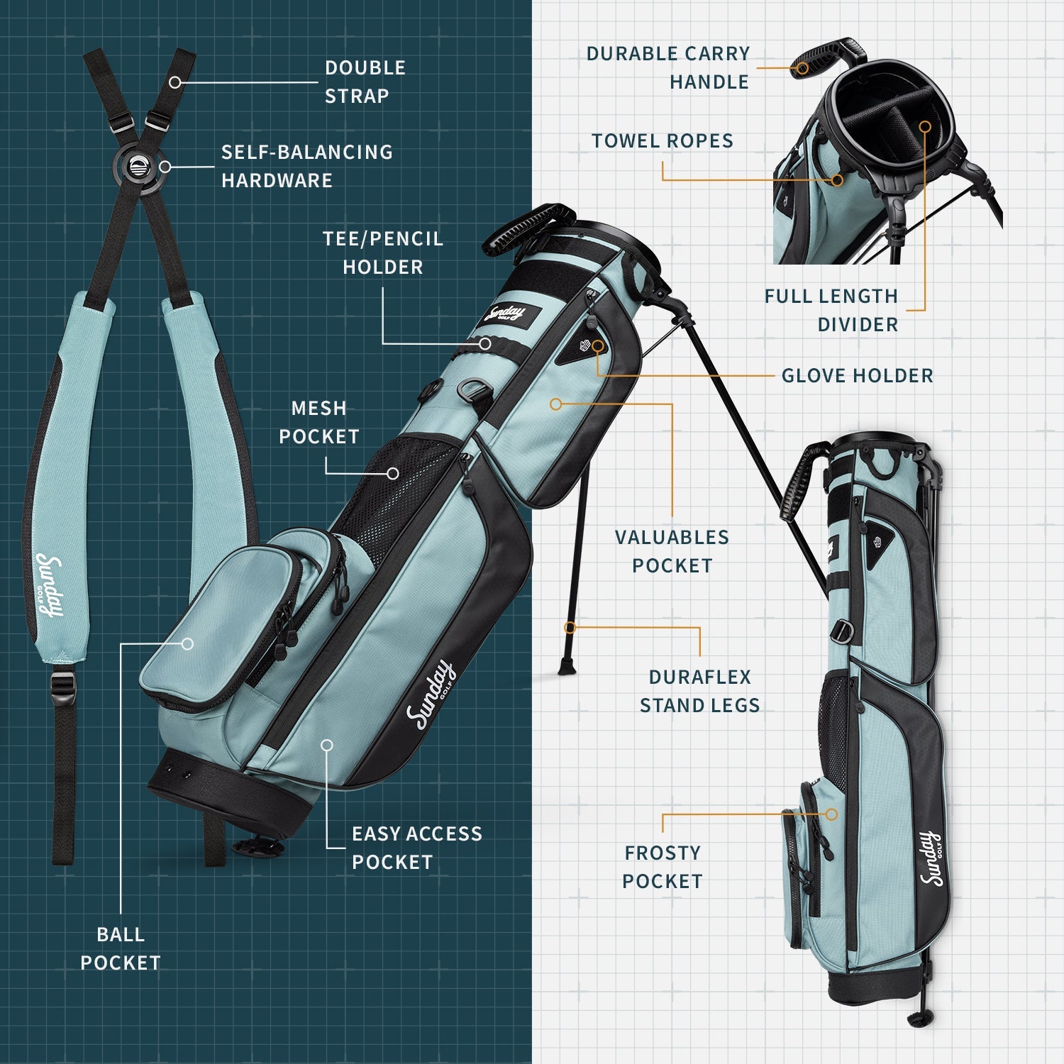 - golf gifts for men by Sunday Golf
