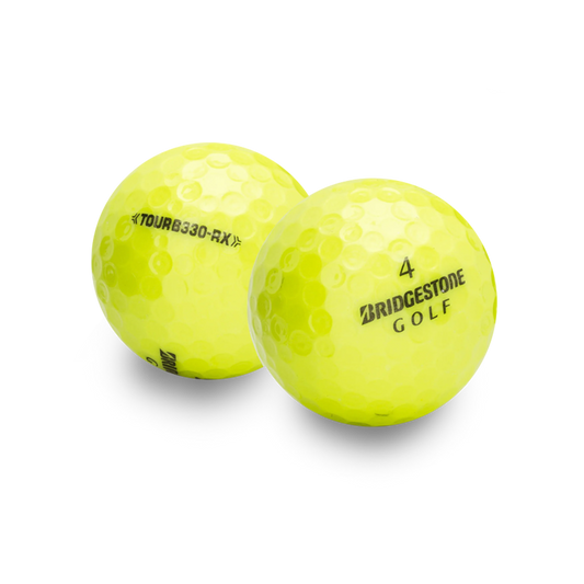 Used Bridgestone Tour B330-RX Yellow - 1 Dozen