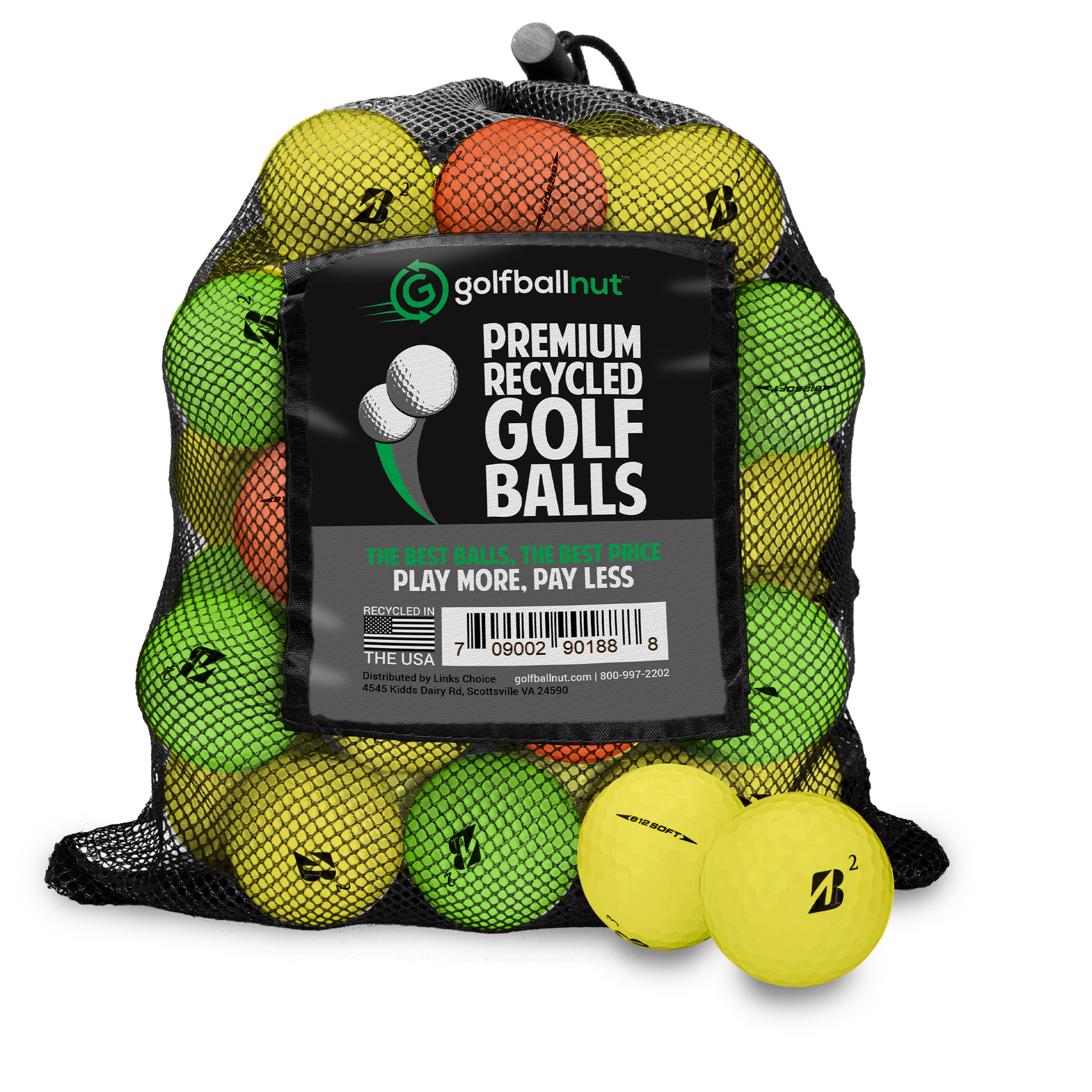 Bridgestone Color Mix Golf Balls - cheap golf balls by Bridgestone