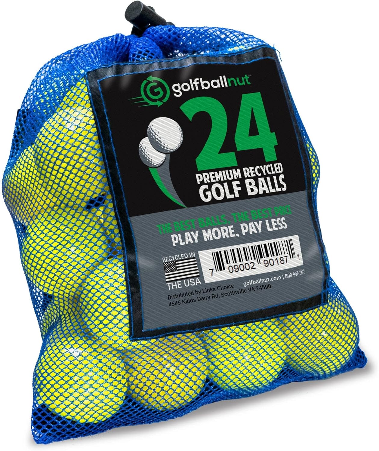 Bridgestone Yellow Mix Golf Balls - golf gifts for men by Bridgestone