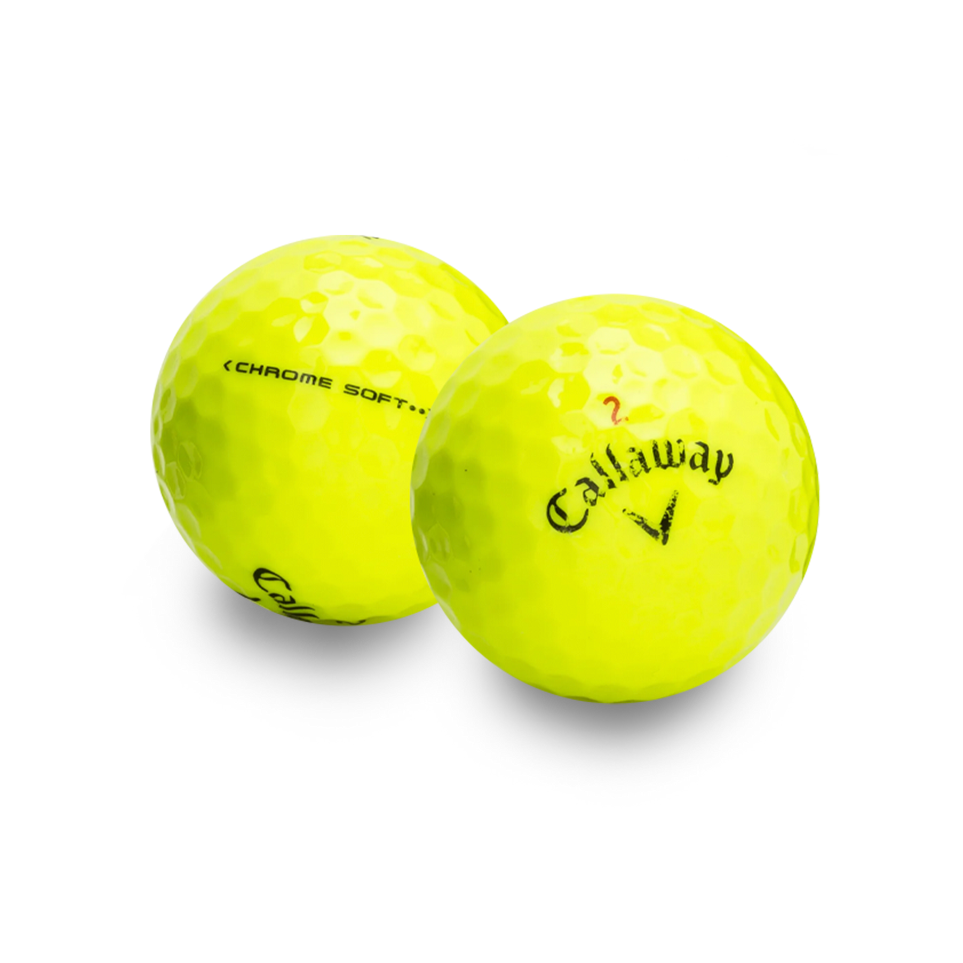 Callaway Chrome Soft Yellow Golf Balls - cheap golf balls by Callaway