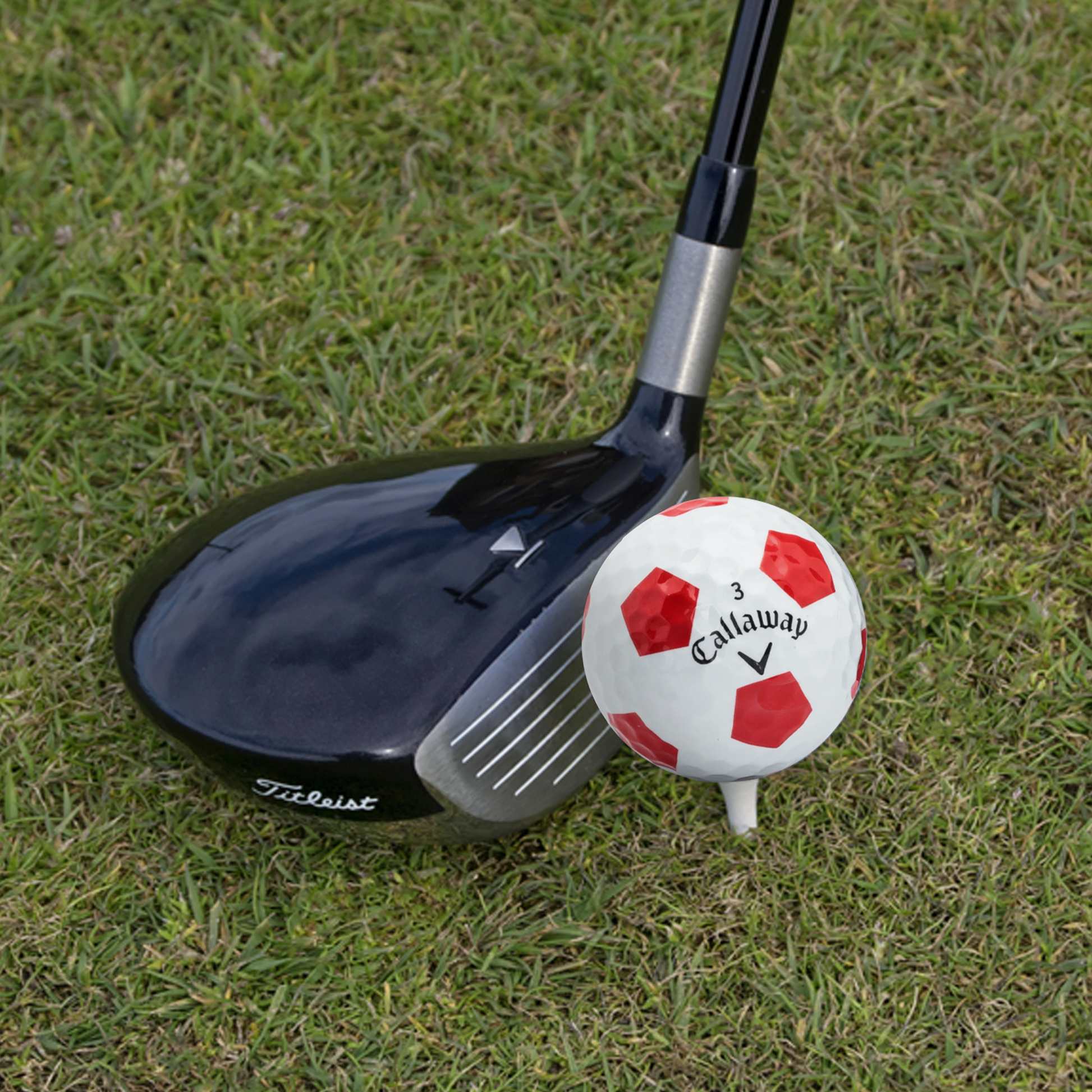 Callaway Chromesoft Truvis Team Red Golf Balls - bulk golf balls by Callaway