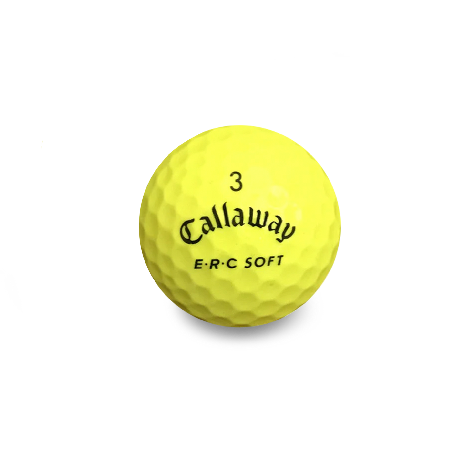 Callaway ERC Soft Triple Track Yellow Golf Balls - golf gifts for men by Callaway