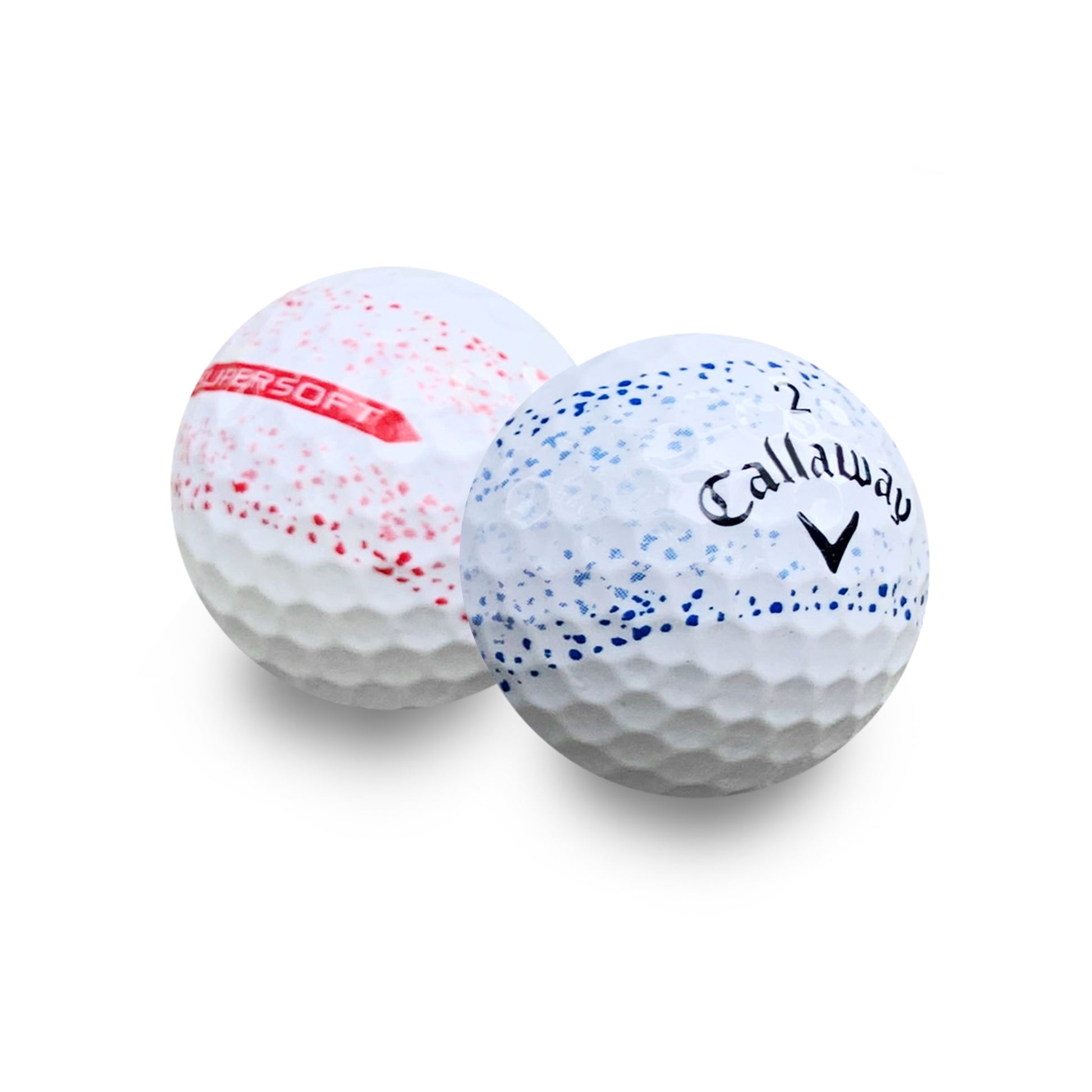 Callaway Supersoft Fade Golf Balls - used golf balls by Callaway