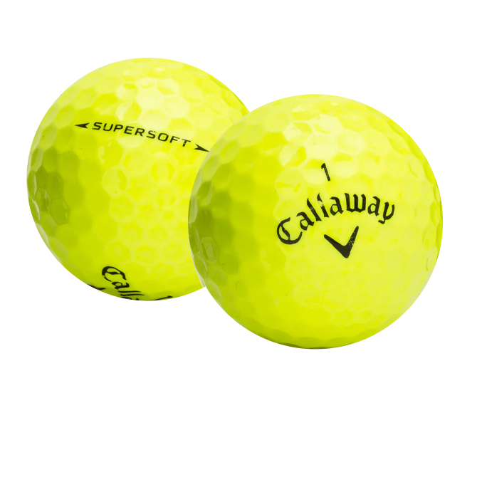 Callaway Supersoft Yellow Golf Balls - golf gifts for men by Callaway