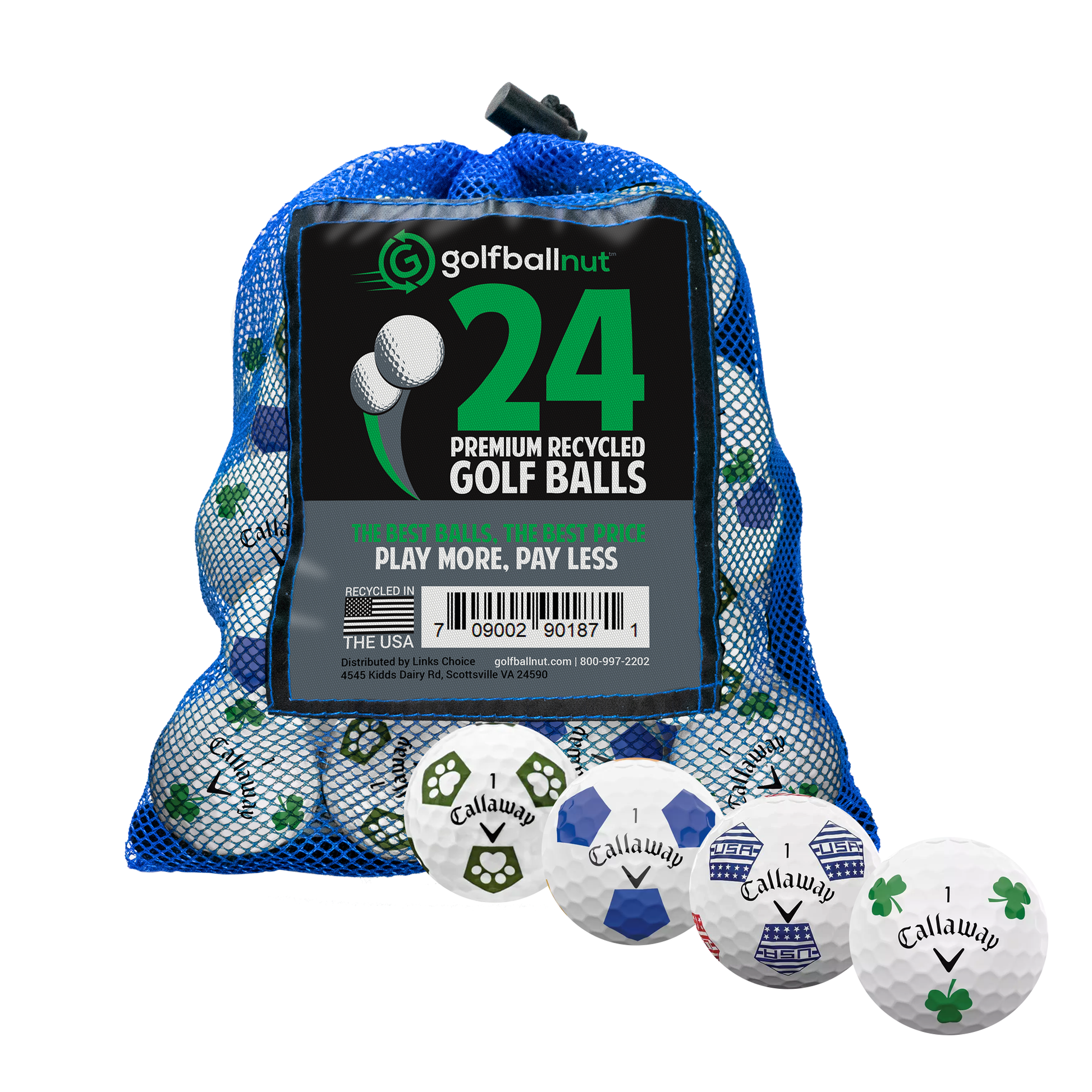 Callaway Chromesoft Truvis Mix Golf Balls - bulk golf balls by Callaway