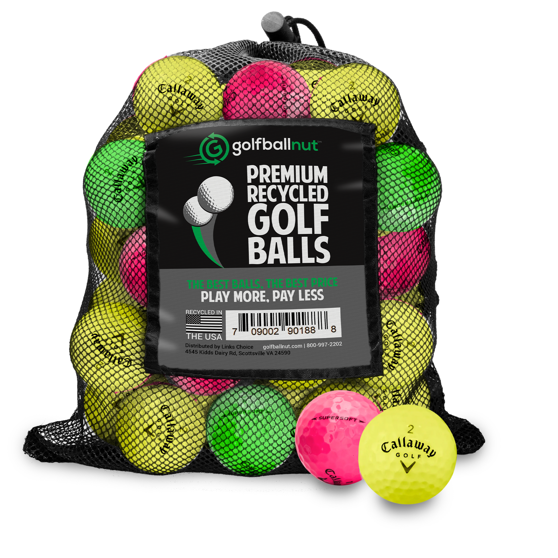 Callaway Color Mix Golf Balls - cheap golf balls by Callaway