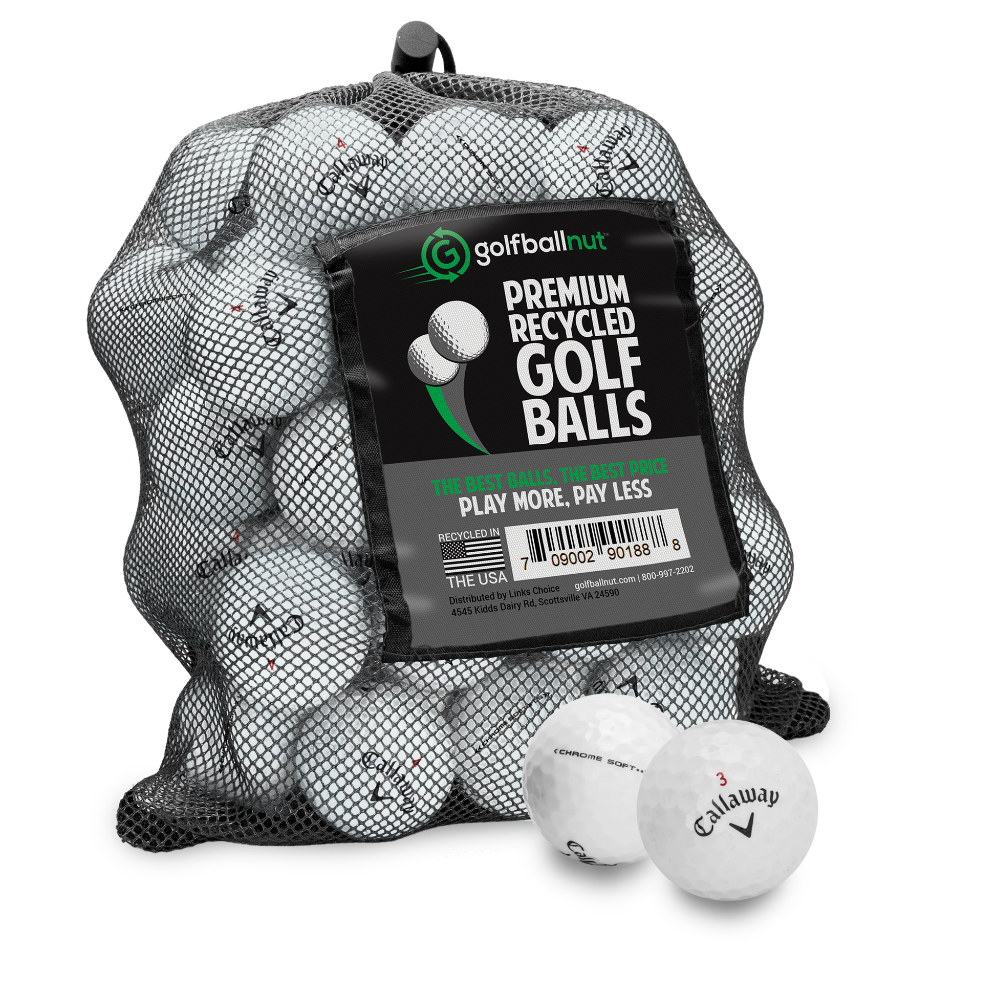 Callaway Tour Mix Golf Balls - practice golf balls by Callaway