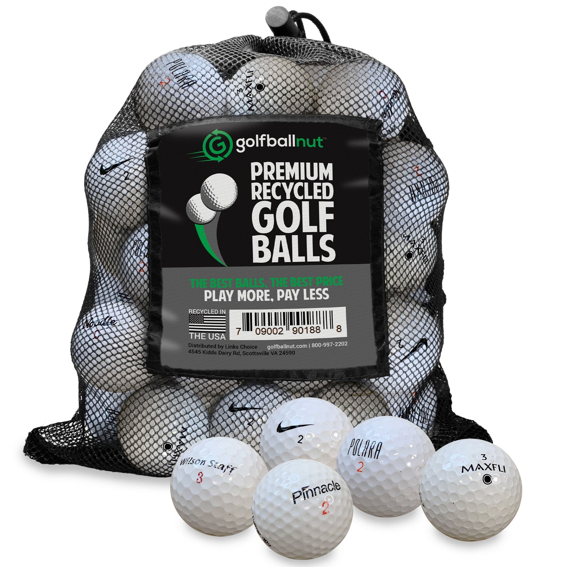 Golf Ball Starter Bundle - bulk golf balls by Golf Ball Nut