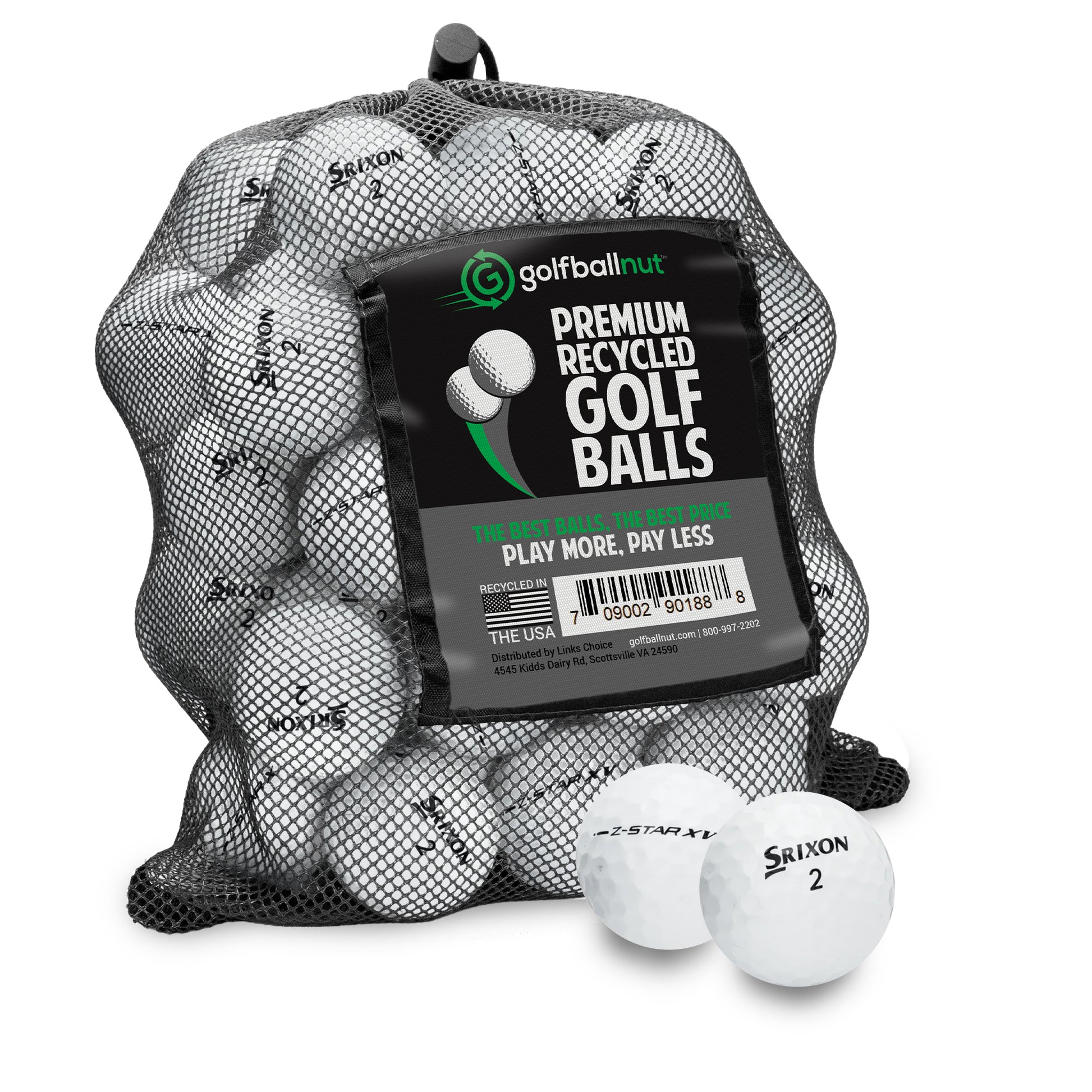 Srixon Tour Mix Golf Balls - practice golf balls by Srixon