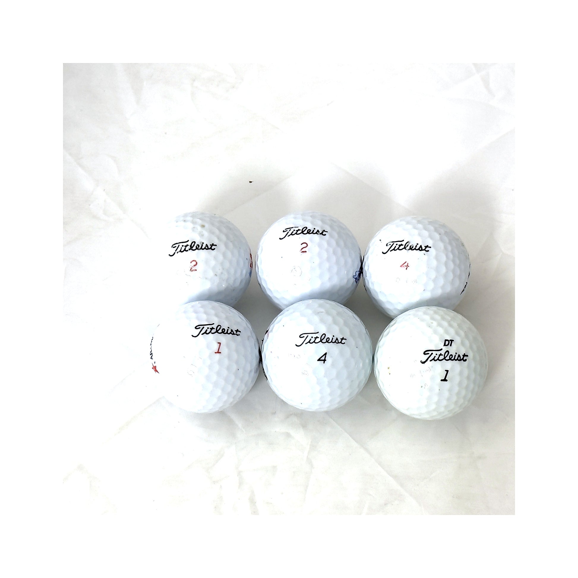 Titleist Mix Golf Balls - used golf balls by Titleist