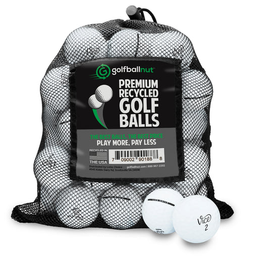 Used Vice Mix Golf Balls - Mesh Bag