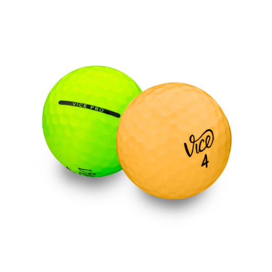 Used Mint Vice Color Mix Golf Balls - Mesh Bag