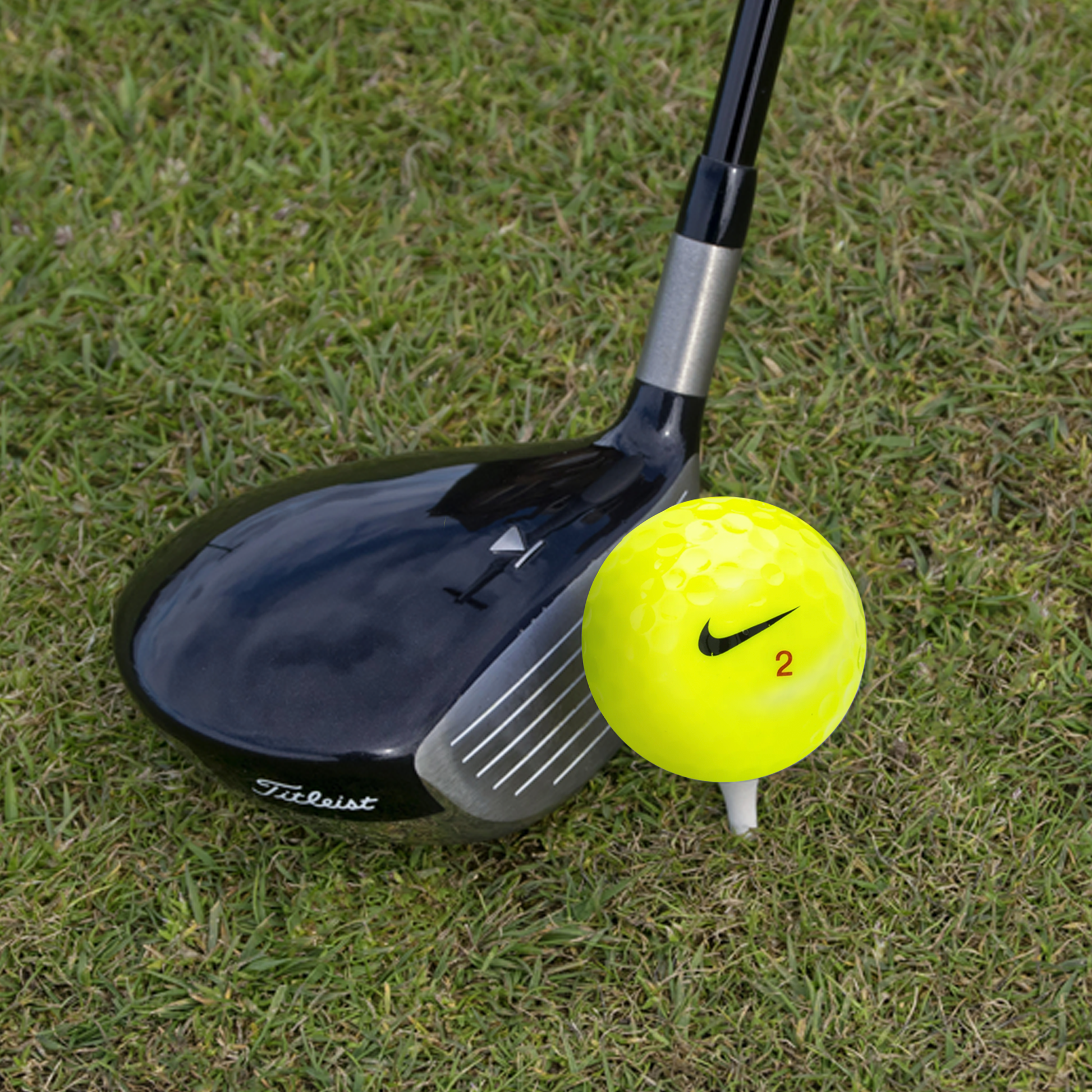 Nike RZN Black Yellow Golf Balls - bulk golf balls by Nike