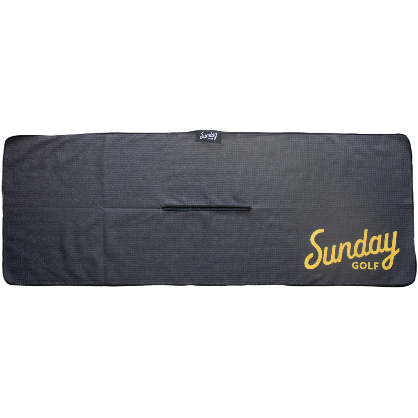 Tailgate Golf Towel | Black & Yellow x4