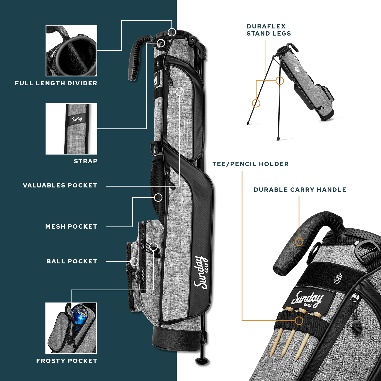  - golf gifts for men by Sunday Golf