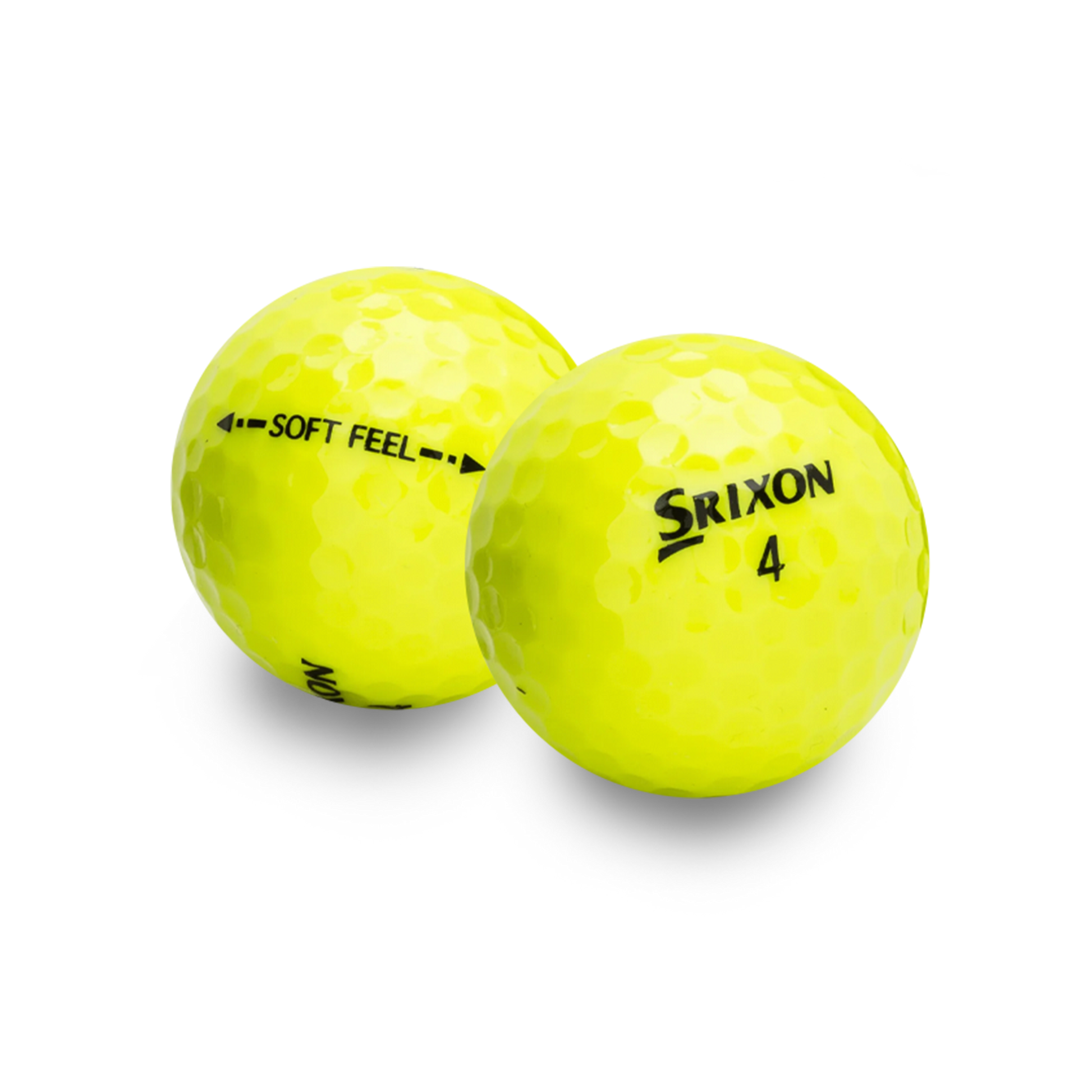Srixon Soft Feel Yellow Golf Balls - cheap golf balls by Srixon