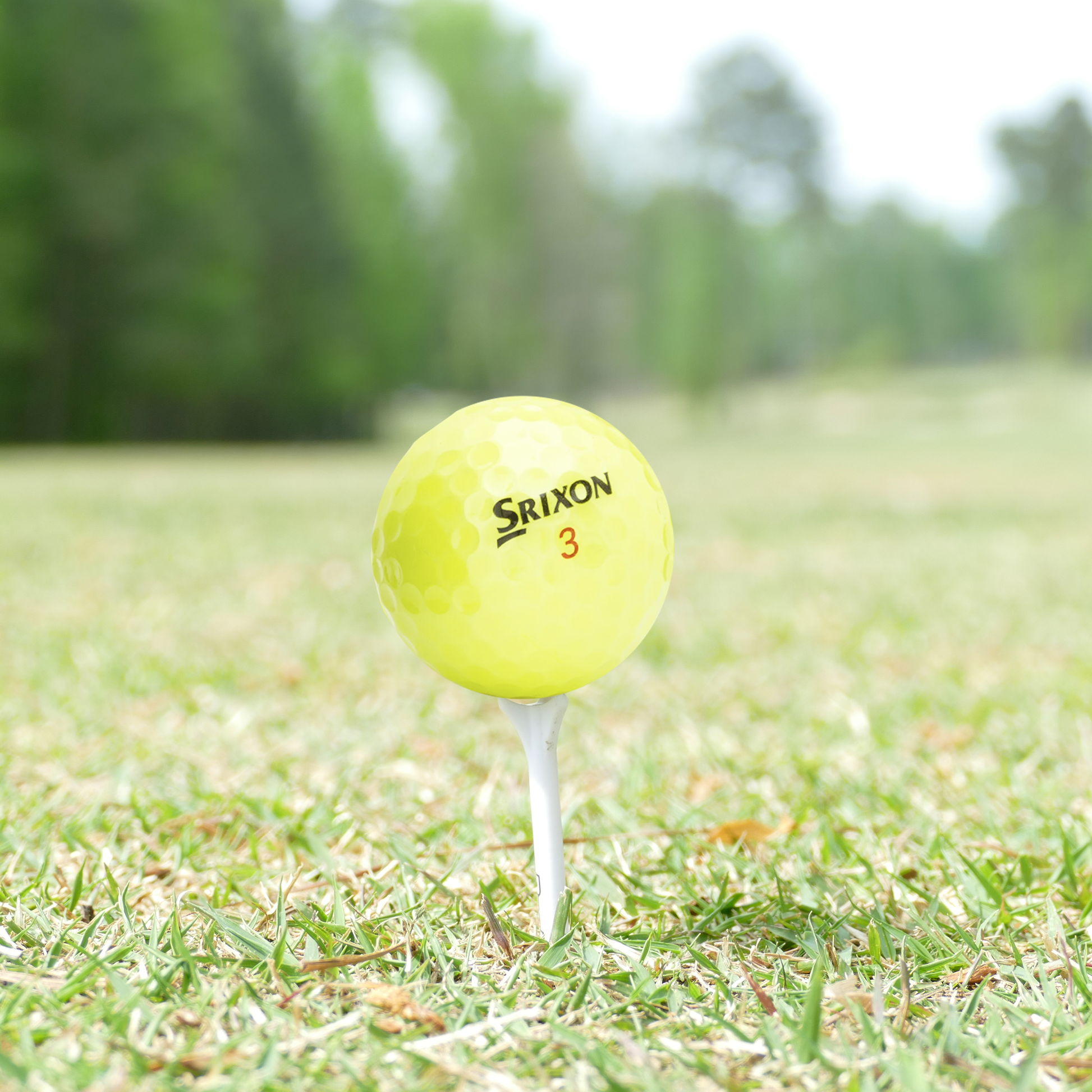 Srixon Z-Star XV Mix Yellow Golf Balls - practice golf balls by Srixon