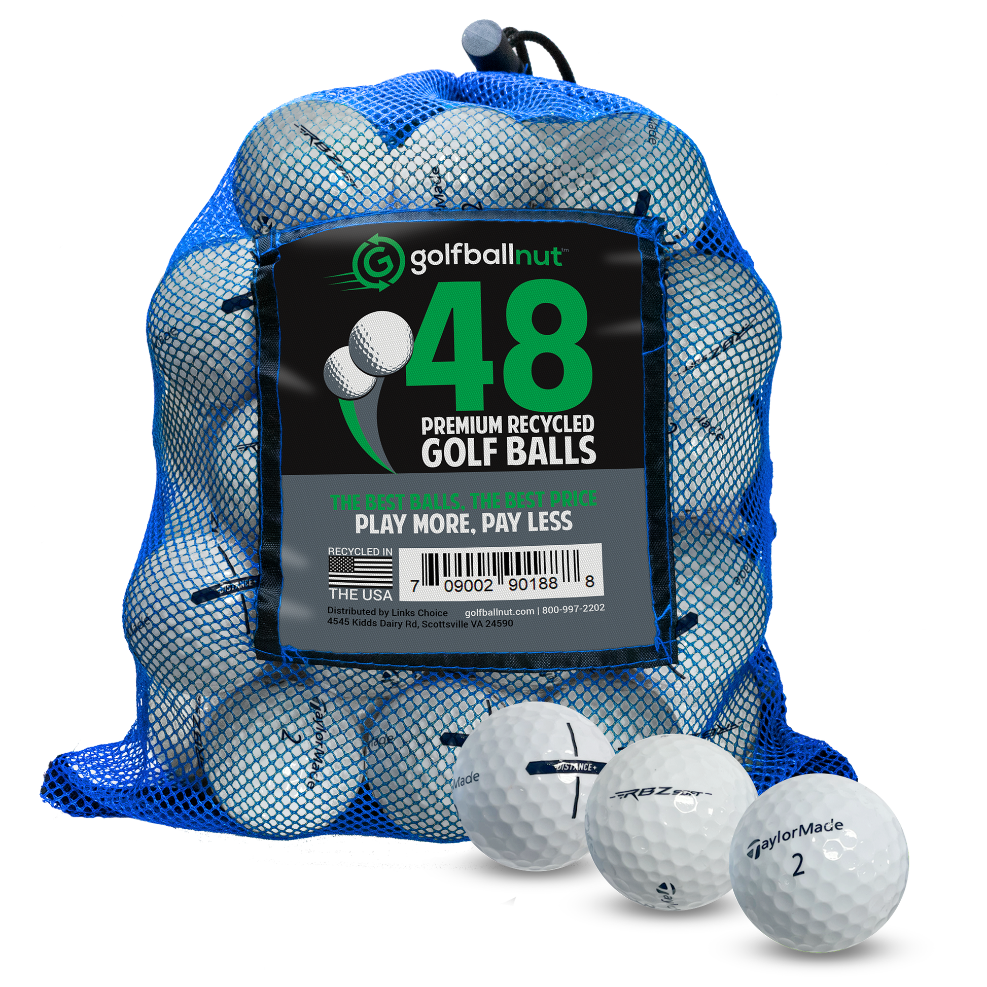 Taylormade Mix Golf Balls - used golf balls by Taylormade