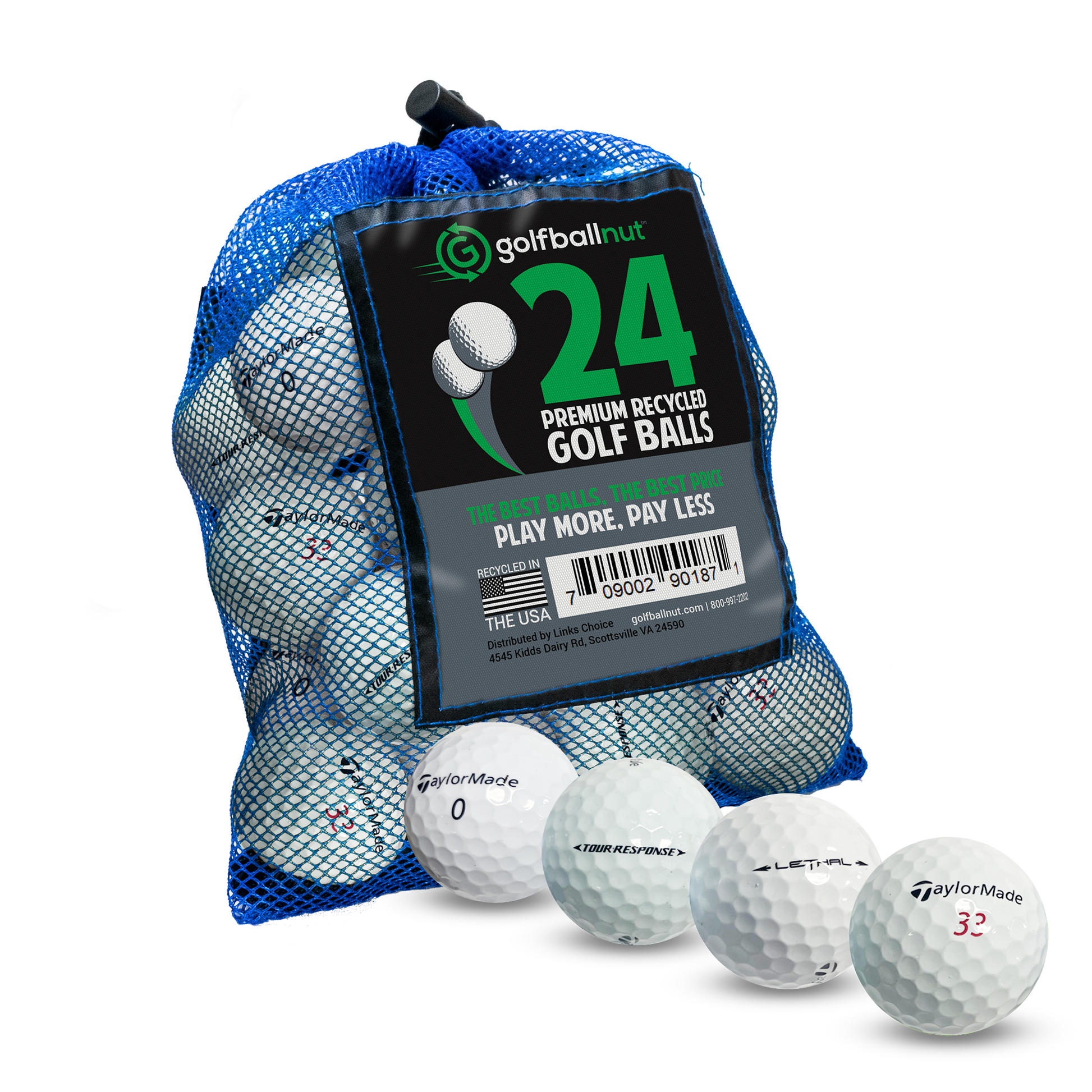 Taylormade Tour Mix Golf Balls - practice golf balls by TaylorMade