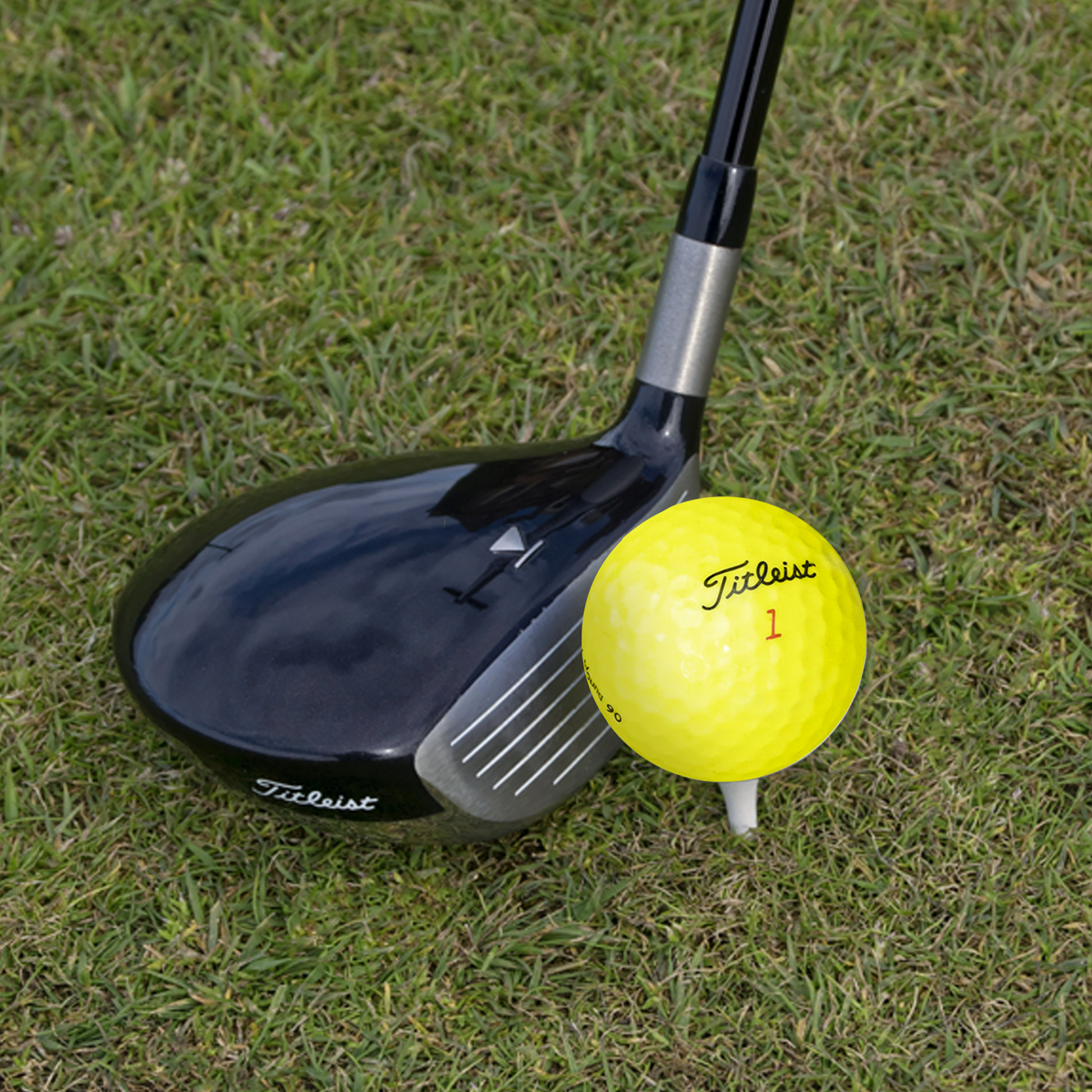 Titleist Yellow Mix Golf Balls - practice golf balls by Titleist