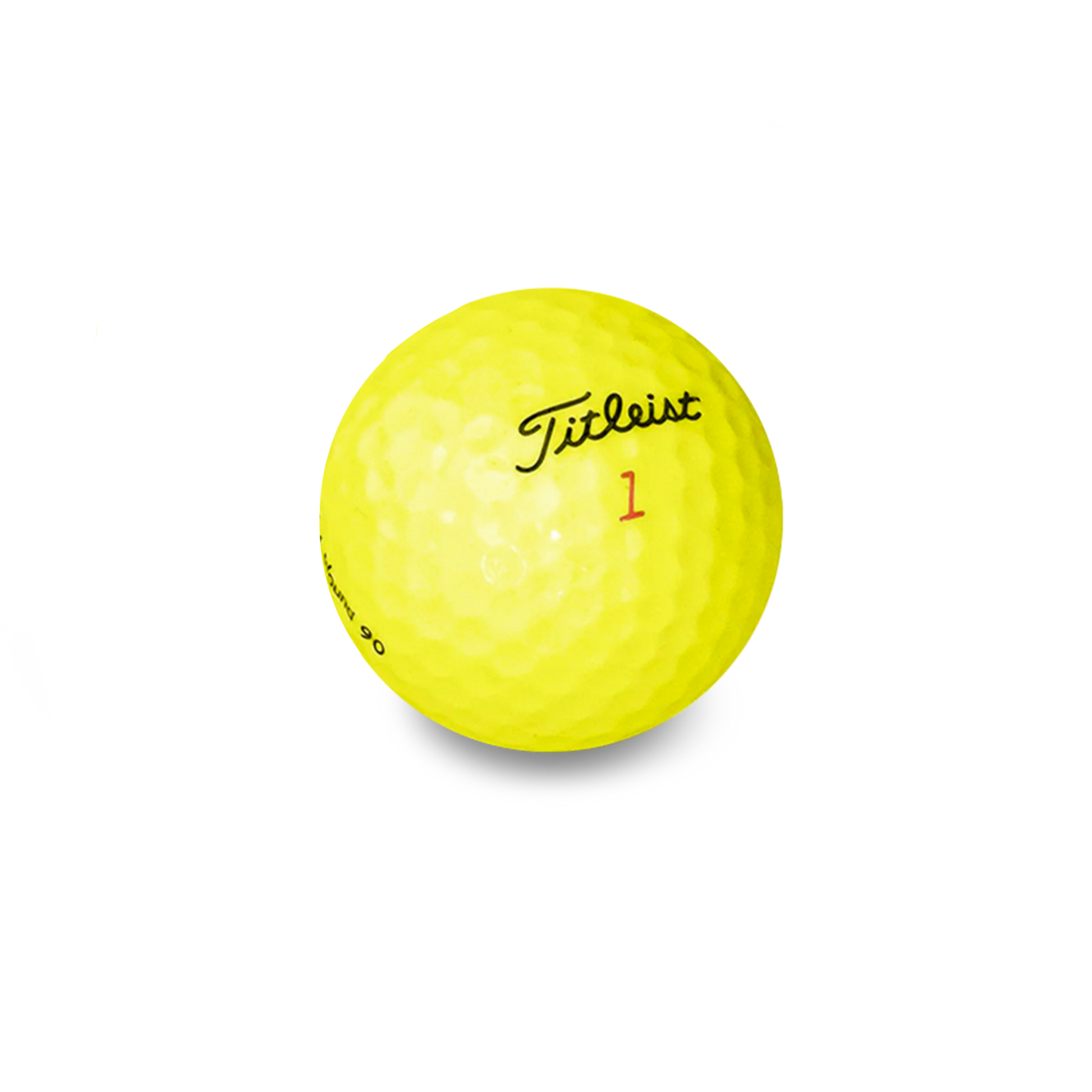 Titleist Yellow Mix Golf Balls - used golf balls by Titleist