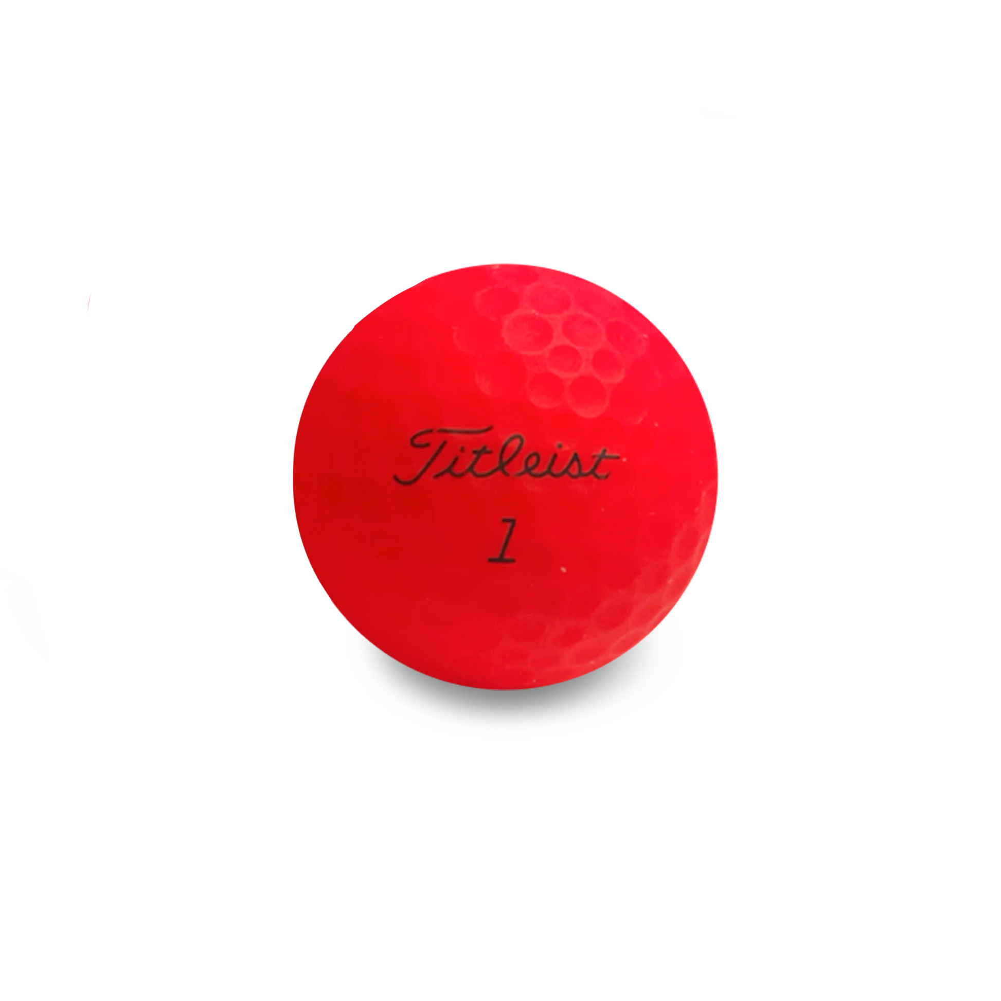 Titleist TruFeel Matte Red Golf Balls - golf gifts for men by Titleist