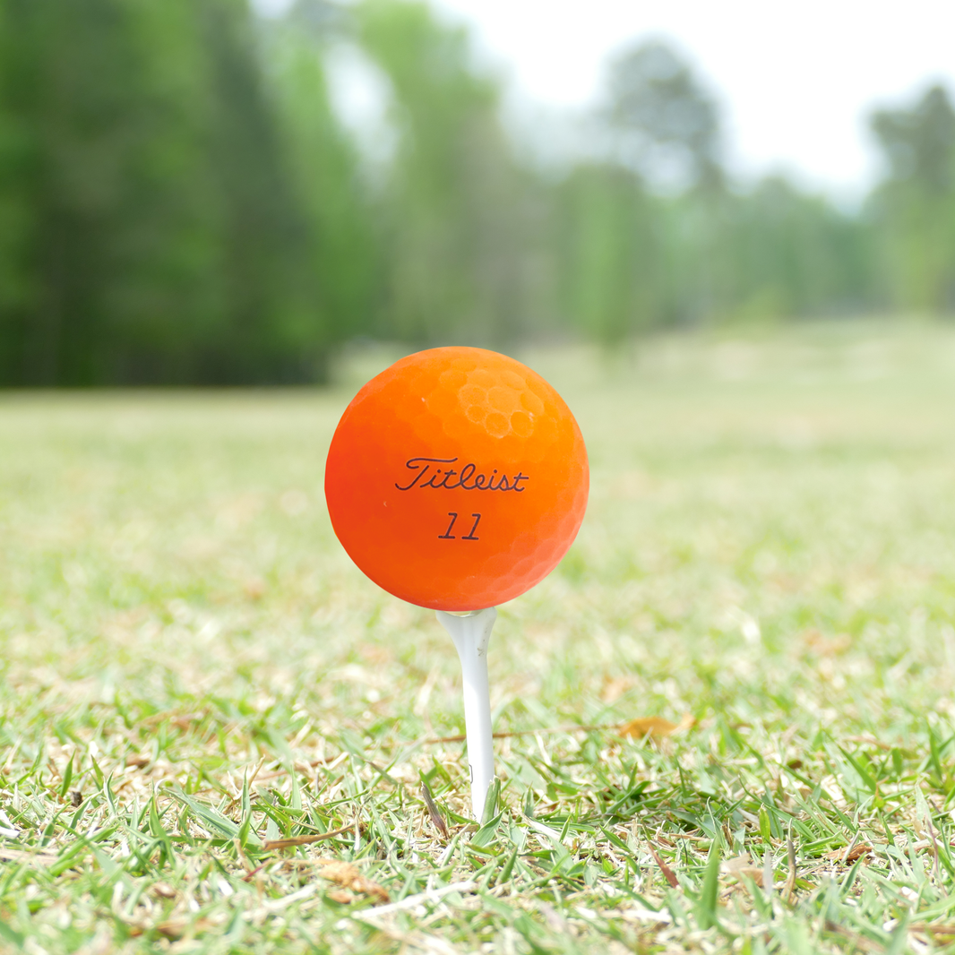 Orange Golf Balls GolfBallNut