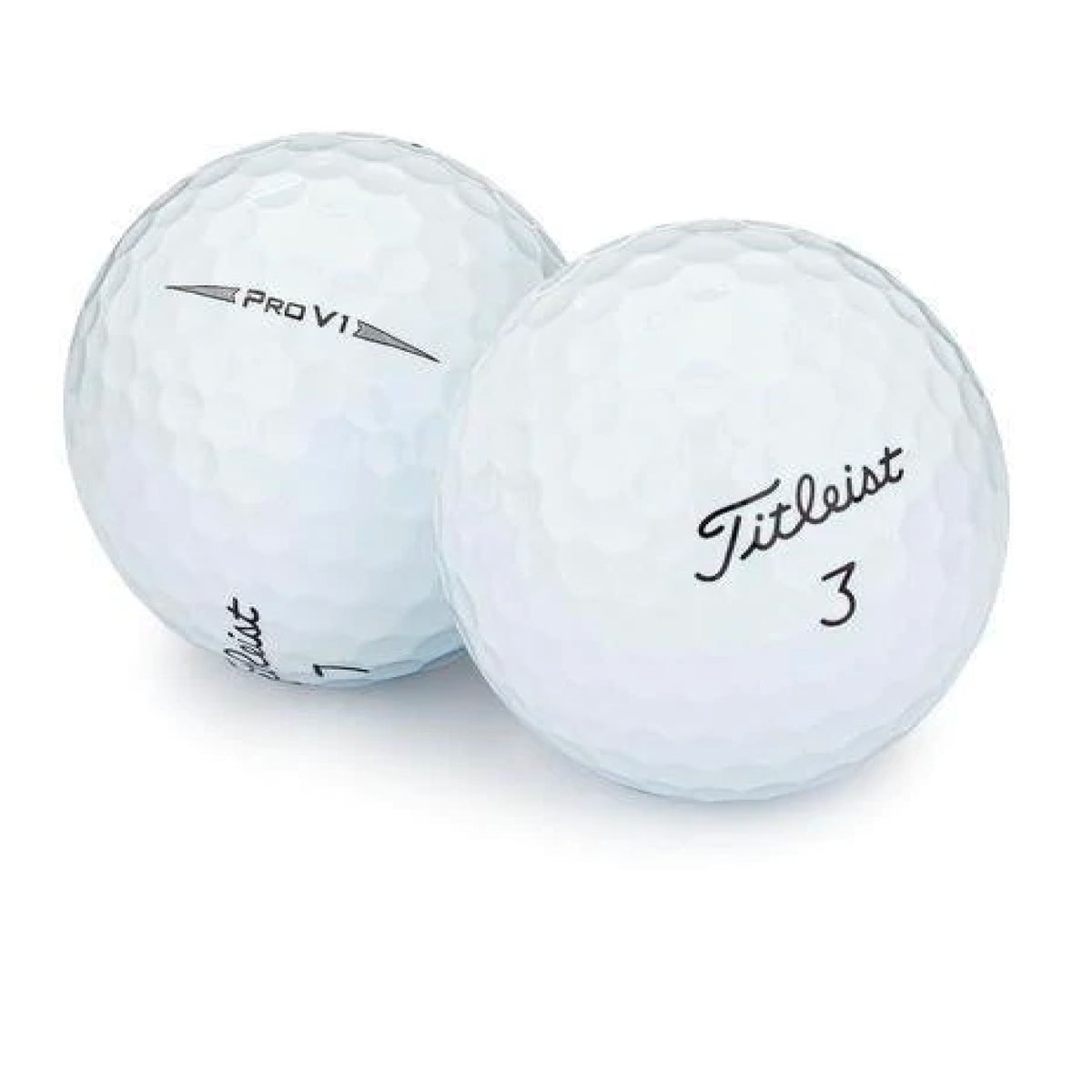 Representative Titleist Pro V1 Mix golf balls showing the original Pro V1 marking